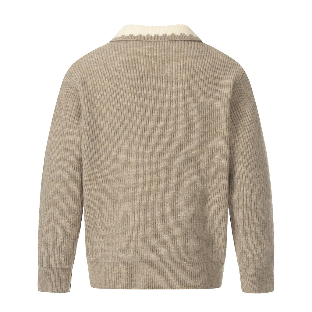 RAMISE Strickpullover mit Polokragen