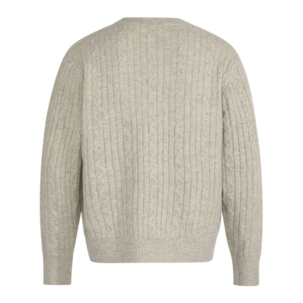 Vintage High-End Unisex Minimalist Sweater, Old Money Style, Trendy Men's Loose Long Sleeve Knitwear