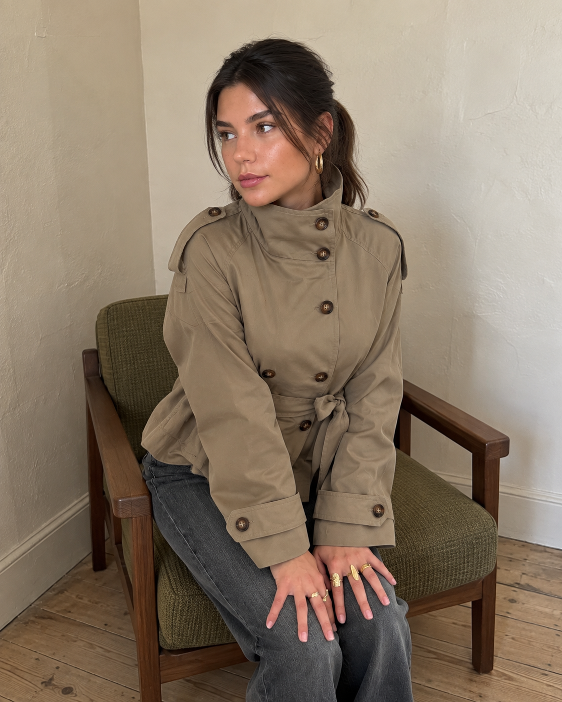 VANLEYNA — BIARRITZ TRENCH JACKET