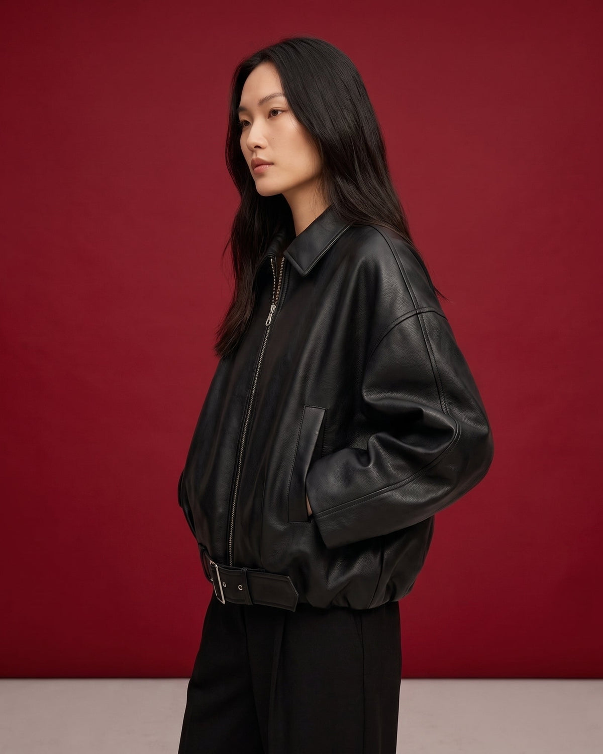 VANLEYNA MAËLLE LEDERJACKE