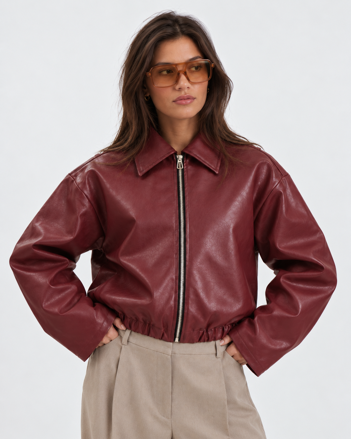 VANLEYNA FARAS LEATHER JACKET