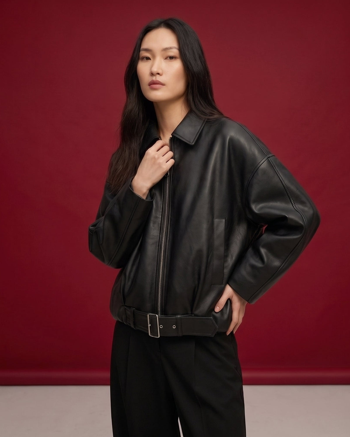 VANLEYNA MAËLLE LEDERJACKE