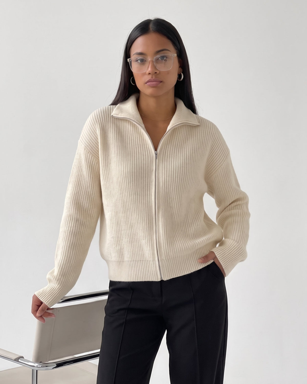 VANLEYNA MAILA KNITWEAR ZIPPER