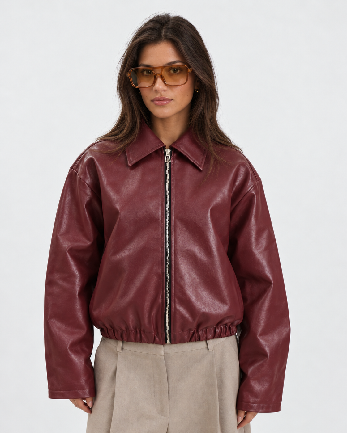 VANLEYNA FARAS LEATHER JACKET