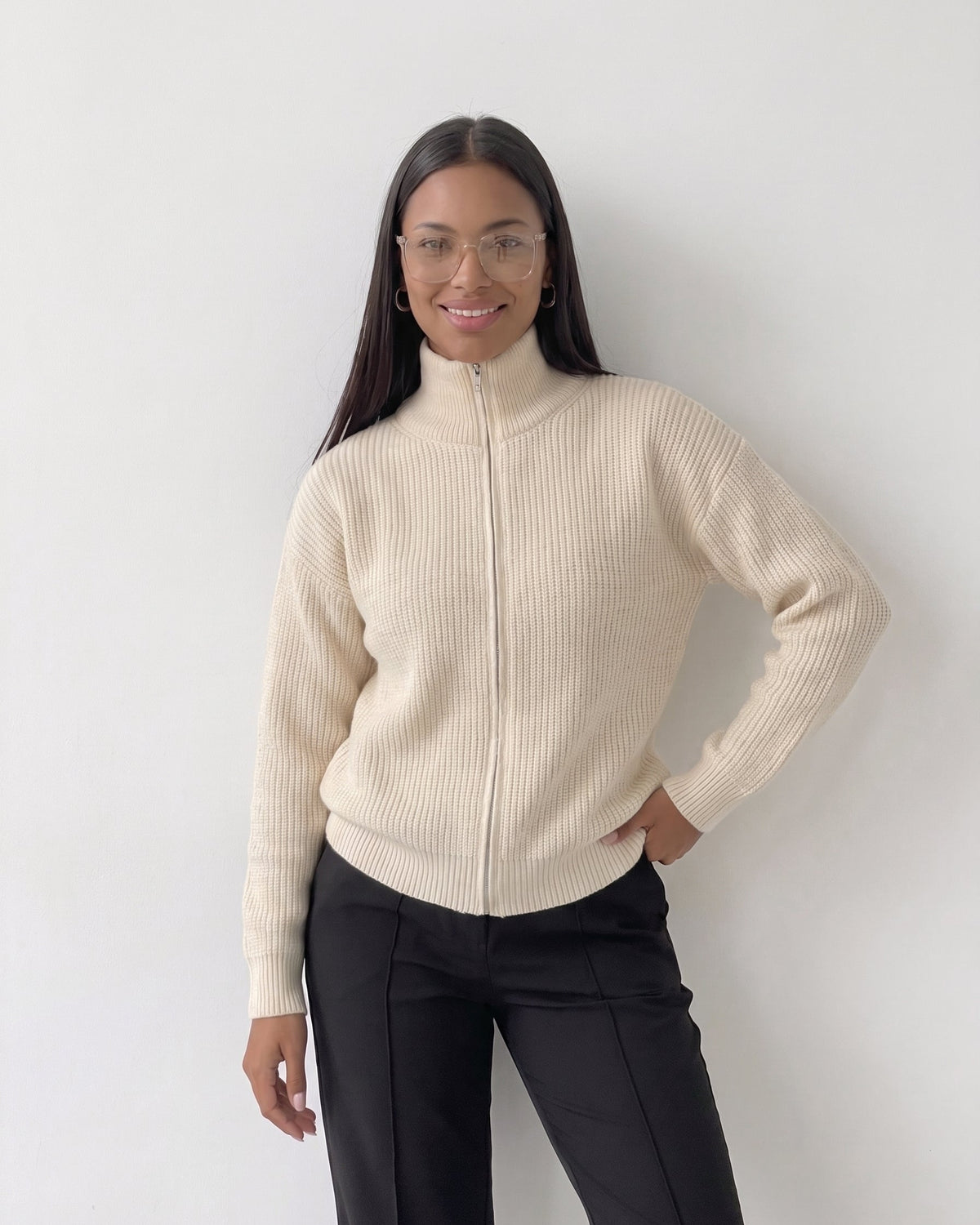 VANLEYNA MAILA KNITWEAR ZIPPER